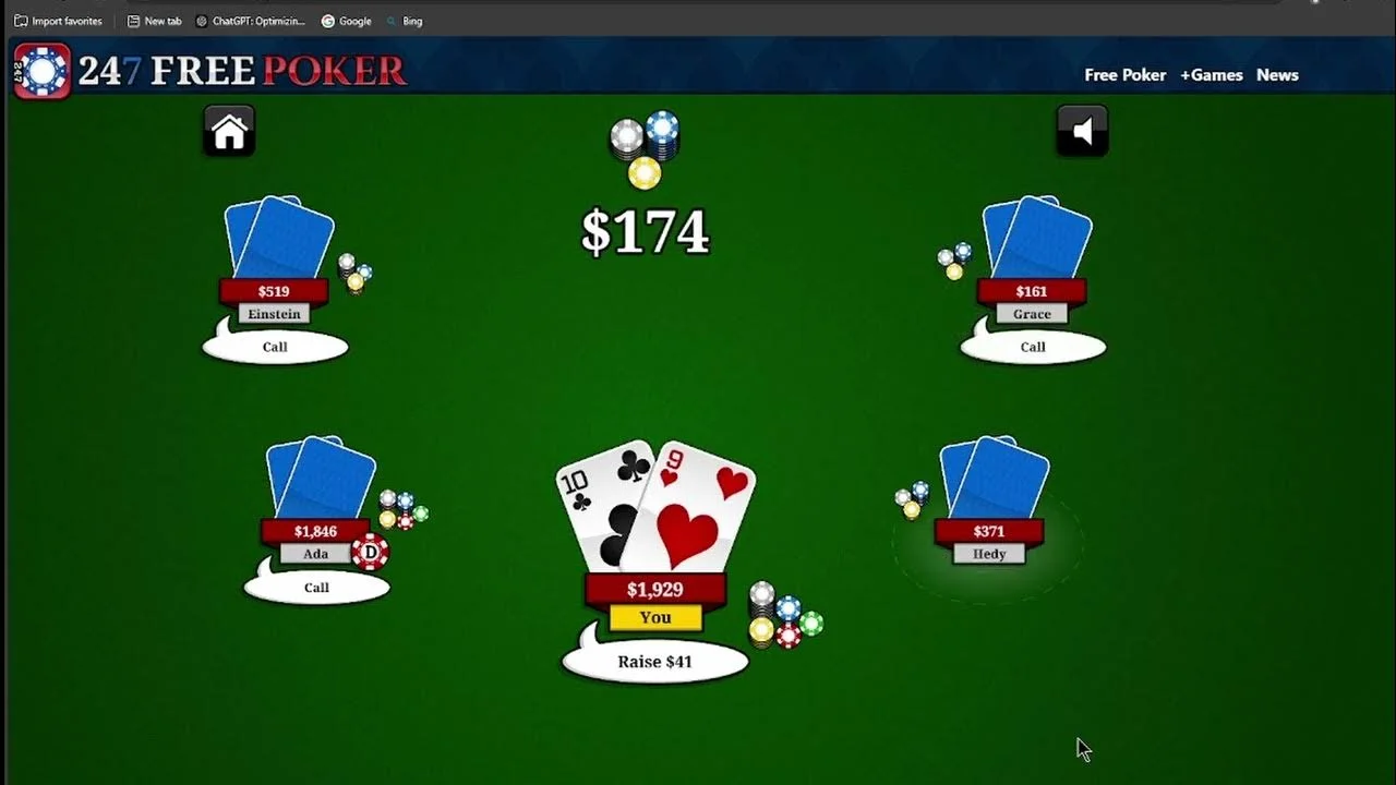 Best hand in poker